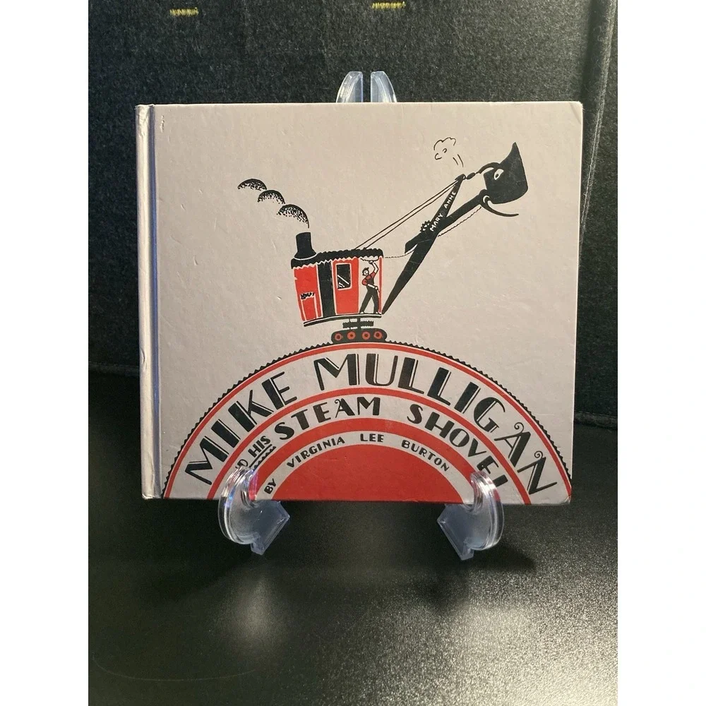 MIKE MULLIGAN AND HIS‎ STEAM SHOVEL by Virginia Lee Burton 1967 Grey Hardcover